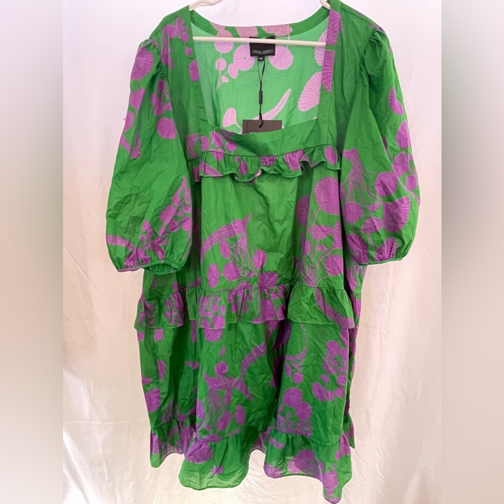 Cynthia Rowley Kuwaiti Ruffle Swing Dress